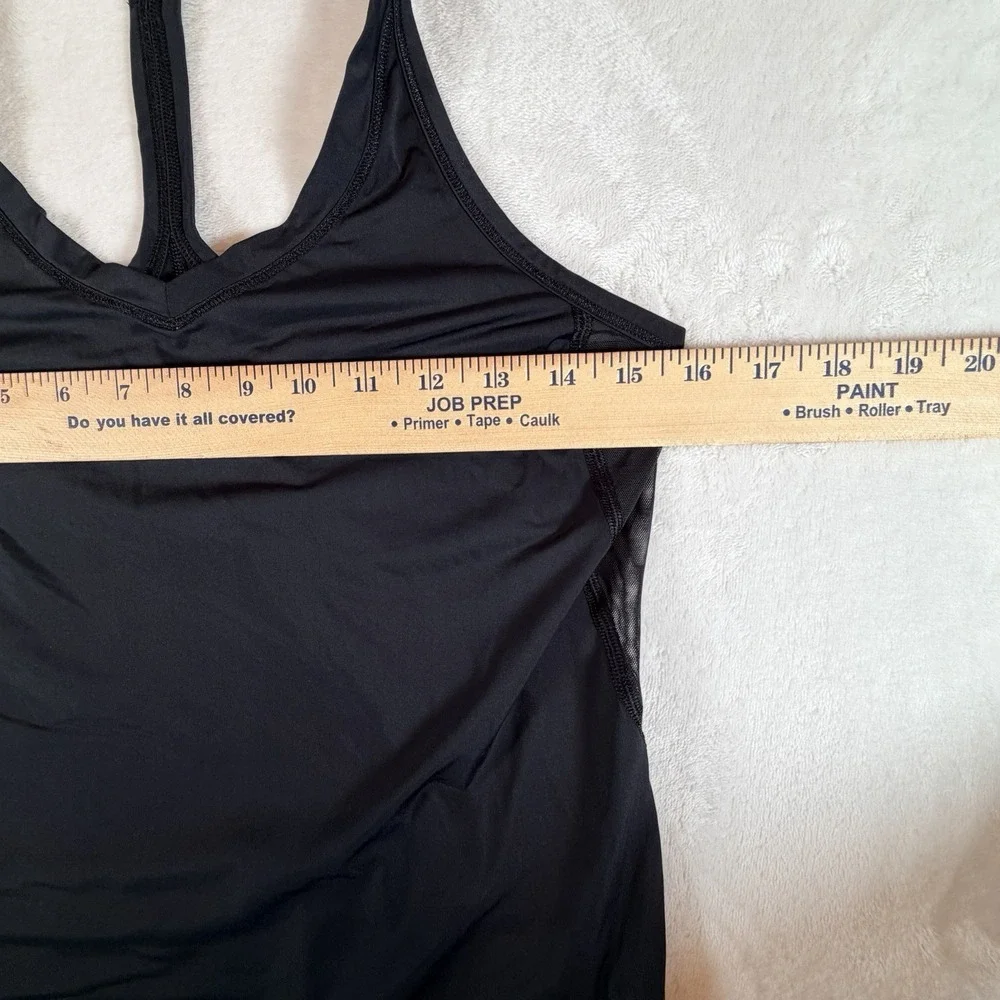 Lululemon Tank Top Women's Sz XS Black Athletic Shirt Run Gym Racerback Sport